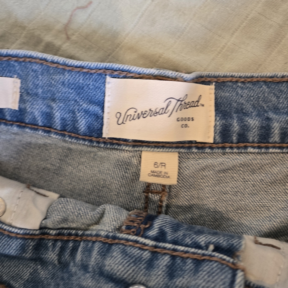 Universal Thread Sky Blue Denim Shorts